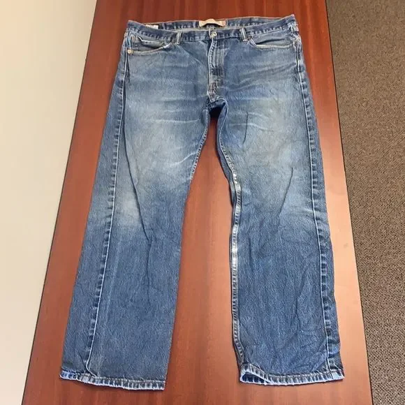 vintage mens 505 levis mom jeans - Picture 4 of 7